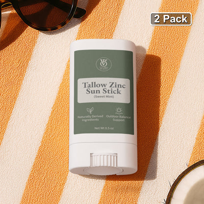 2 Pack Tallow Zinc Sun Stick