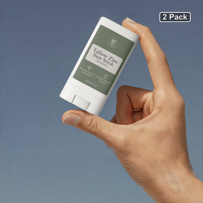2 Pack Tallow Zinc Sun Stick