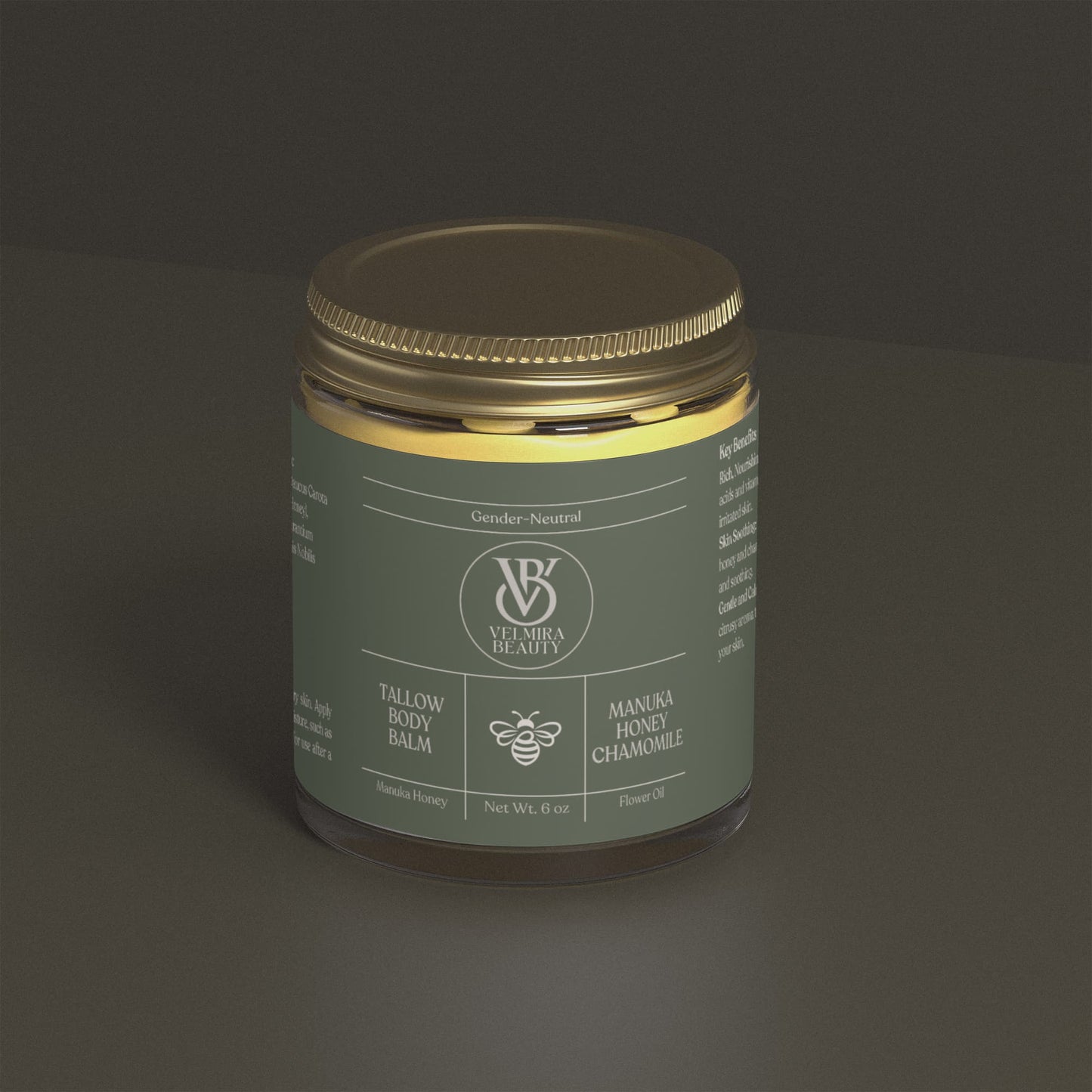 Manuka Honey Chamomile Tallow Body Balm