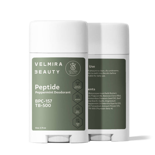 2 Pack Peptide Peppermint Deodorant