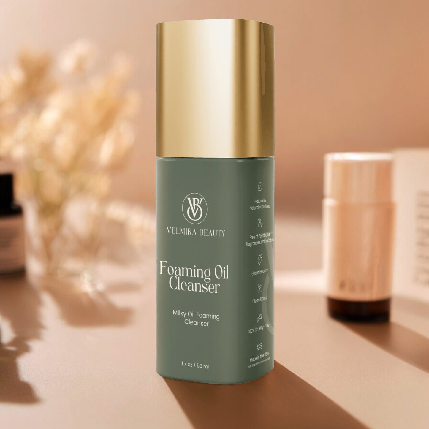 Milky Oil Foaming Cleanser Gold Cap