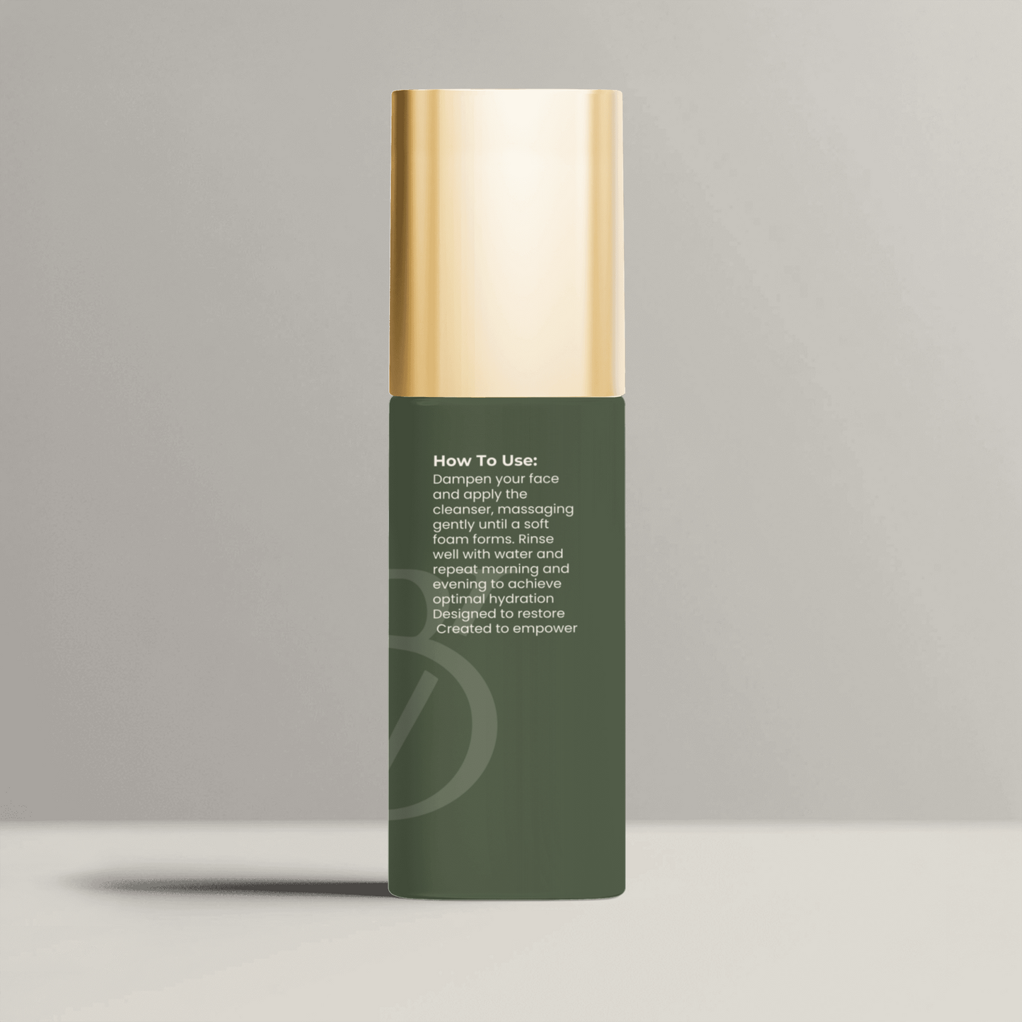 Milky Oil Foaming Cleanser Gold Cap