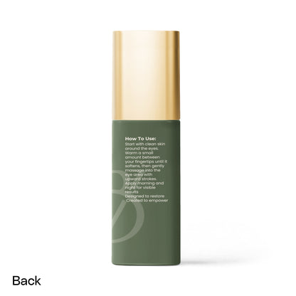 Brighten+Firm Eye Serum: Intensive Renewal Gold Cap