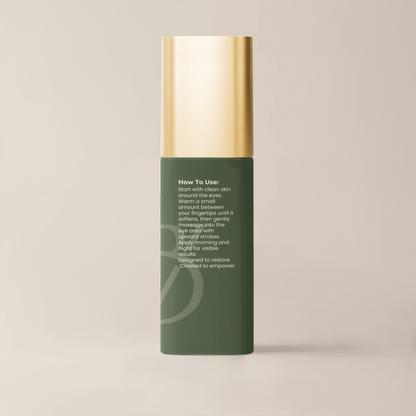 Brighten+Firm Eye Serum: Intensive Renewal Gold Cap