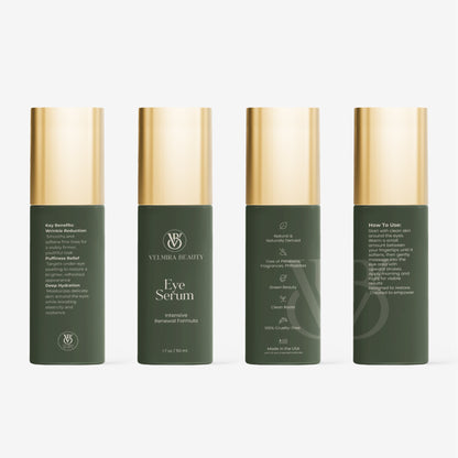 Brighten+Firm Eye Serum: Intensive Renewal Gold Cap